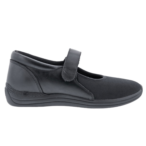 product variation DREW Women's Magnolia Black Leather Stretch Shoes (14326-99) image