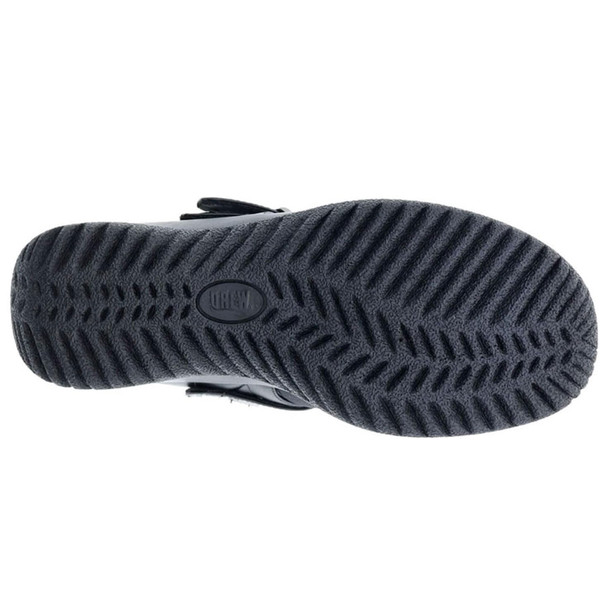 product variation DREW Women's Savannah Black Leather/ Black Stretch Clogs (17100-99) image