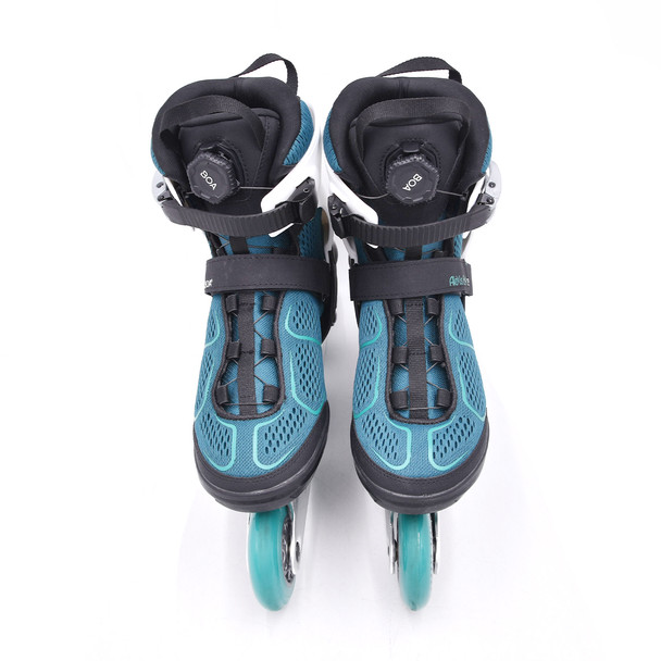 product variation Open Box (Great condition, limited use): K2 SKATE Alexis 84 Boa, Color: Teal/White, Size: 10 (I220202001100) image