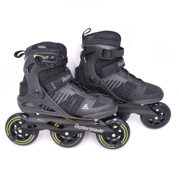 product variation Open Box (Great condition, limited use): ROLLERBLADE MACROBLADE 110 3WD, Color: Black/Lime, Size: 10 (072204001A1-10) image
