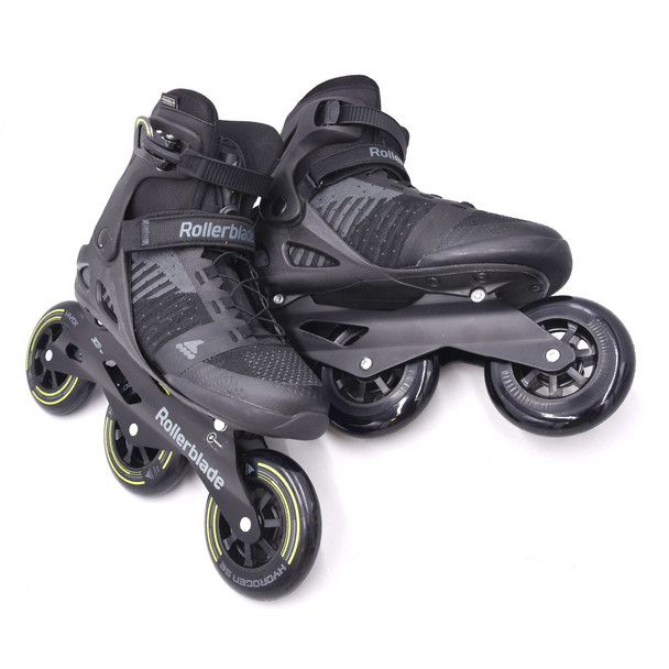product variation Open Box (Great condition, limited use): ROLLERBLADE MACROBLADE 110 3WD, Color: Black/Lime, Size: 10 (072204001A1-10) image