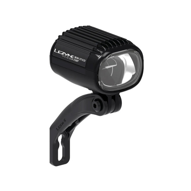 product variation LEZYNE Mini StVZO E300Plus Matte Black Front Bike Light For E-Bikes (1-LED-EMNIST-V217C) image