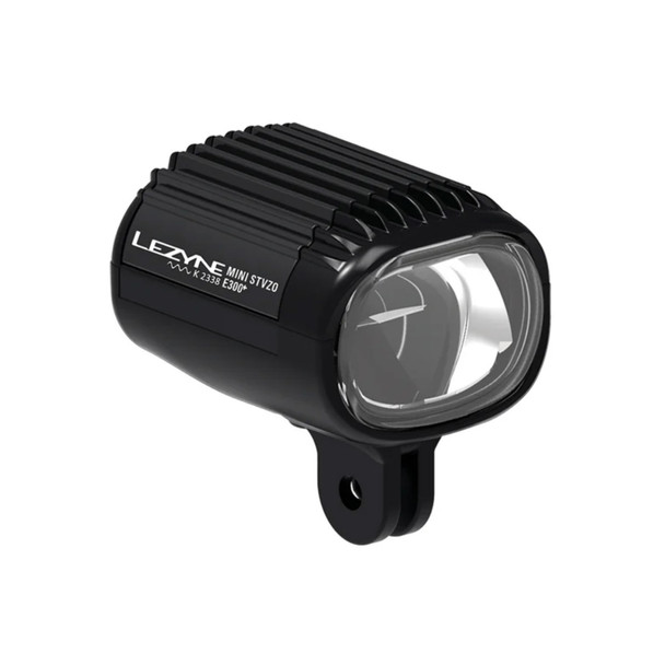 product variation LEZYNE Mini StVZO E300Plus Matte Black Front Bike Light For E-Bikes (1-LED-EMNIST-V217C) image