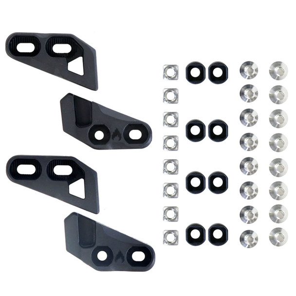 product variation SPARK R&D Through-Mount Black Molded Fixie Clips (AC283) image
