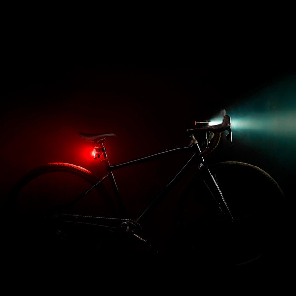 product variation LEZYNE Radar React System Matte Black Front and Rear LED Bike Lights (1-LED-43P-V117) image