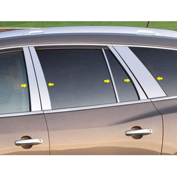 product variation QAA 10-Piece Stainless Steel Pillar Post Trim Fits Buick Enclave 2013-2017 (PP53533) image