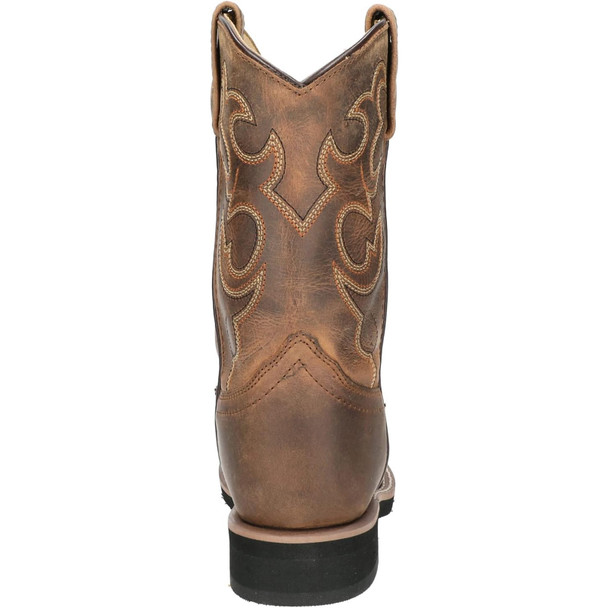 product variation Open Box (Damaged package): SMOKY MOUNTAIN BOOTS Kids Pueblo Western Boots, Color: Dark Crazy Horse, Size: 6.5, Width: R (3520Y-6.5R) image