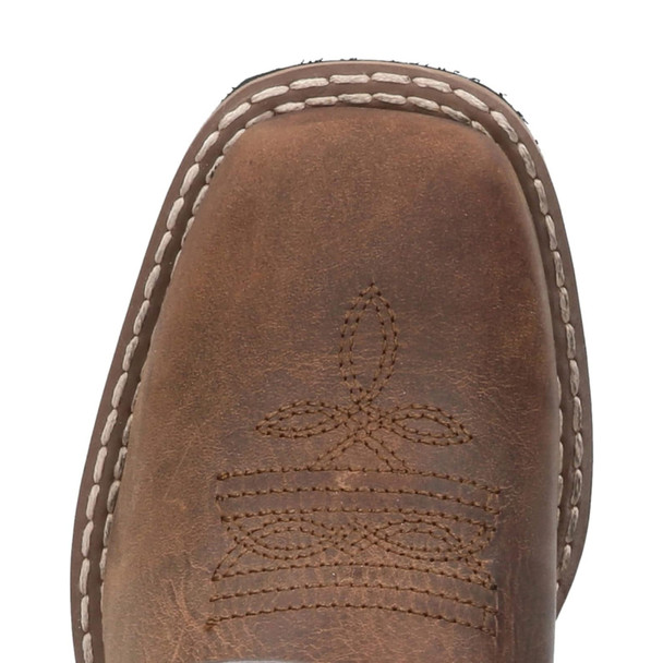 product variation Open Box (Damaged package): SMOKY MOUNTAIN BOOTS Kids Pueblo Western Boots, Color: Dark Crazy Horse, Size: 6.5, Width: R (3520Y-6.5R) image