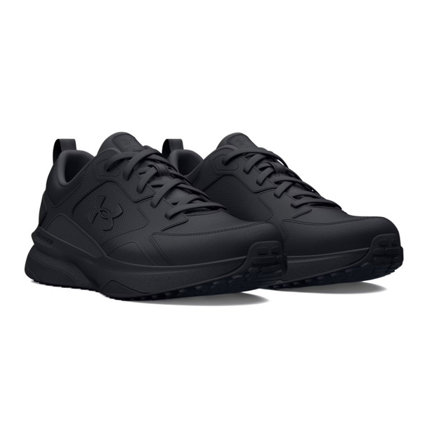 product variation Open Box (Damaged package): UNDER ARMOUR Men's UA Charged Edge Training Shoes, Color: Black, Size: 11 (3026727-002-11) image