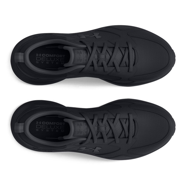 product variation Open Box (Damaged package): UNDER ARMOUR Men's UA Charged Edge Training Shoes, Color: Black, Size: 11 (3026727-002-11) image