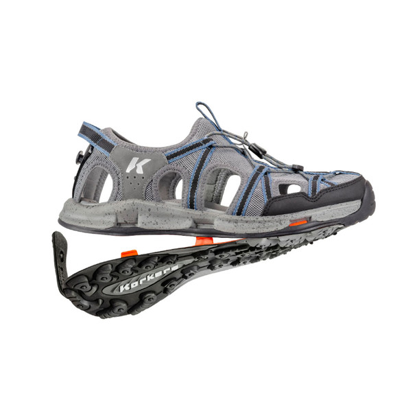 product variation Open Box (Damaged package): KORKERS Swift Current Sandal w/ TrailTrac Sole, Color: Charcoal/Black, Size: 10 (OS4101BK-10) image