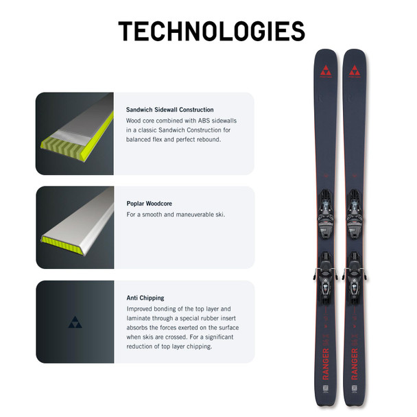 FISCHER Ranger 84 X Alpine Ski Set P22025-T40723