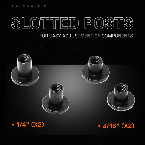 product variation GRITR 16 Piece Hardware Kit for Mounting Outdoor Gear & Tactical Equipment image