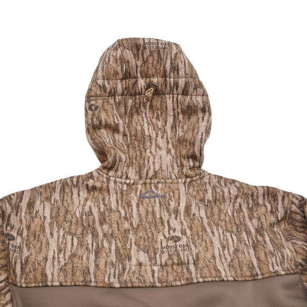 product variation Open Box (Great condition, limited use): DRAKE MST Full Zip Hole Shot Hooded Windproof Eqwader, Color: Bottomland Two-Tone, Size: M (DW7390-006T-2) image