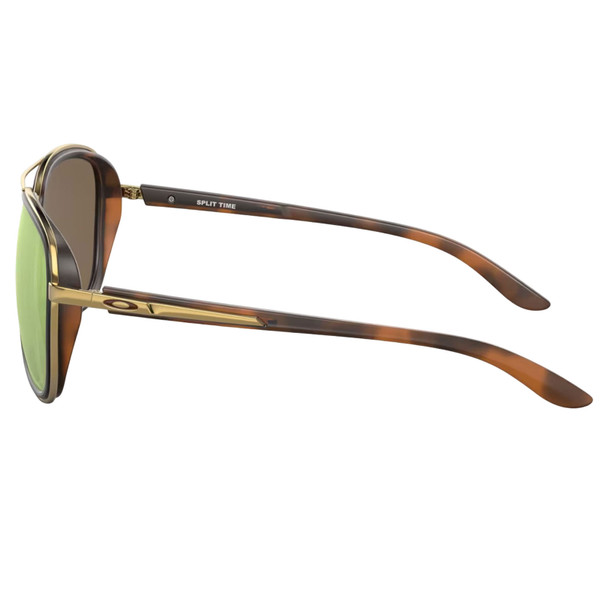 product variation OAKLEY Women's Split Time Sunglasses w/ Brown Tortoise Frame and Prizm Rose Gold Polarized Lens (OO4129-1458) image