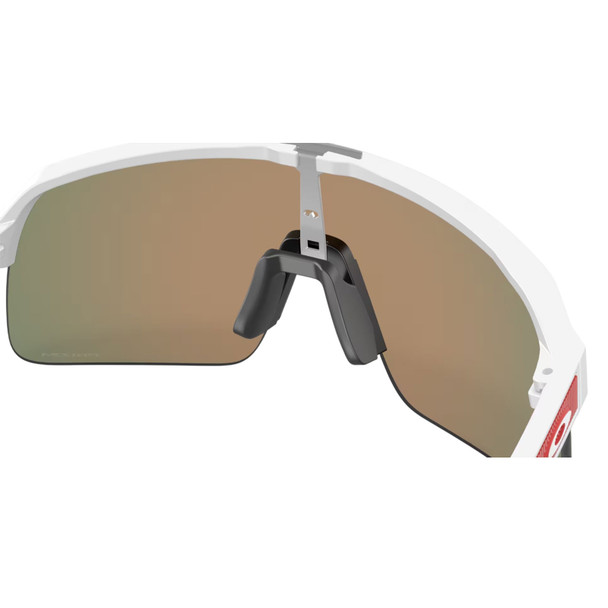 product variation OAKLEY Men's Sutro Lite Sunglasses w/ Matte White Frame and Prizm Ruby Lens (OO9463-1839) image