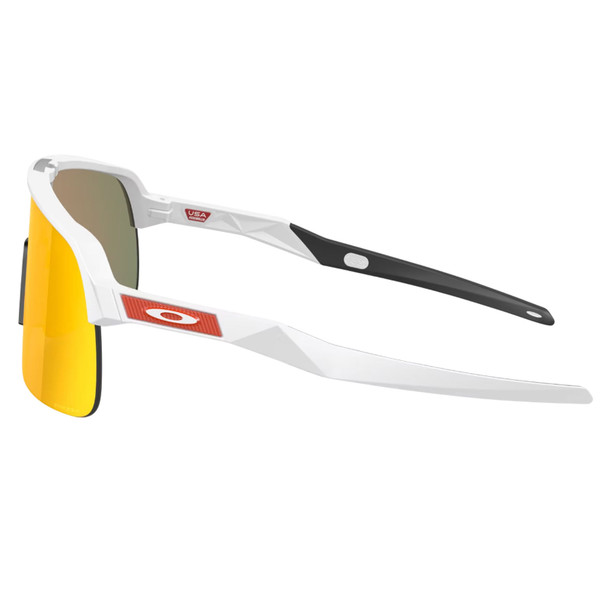 product variation OAKLEY Men's Sutro Lite Sunglasses w/ Matte White Frame and Prizm Ruby Lens (OO9463-1839) image