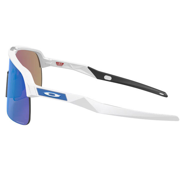 product variation OAKLEY Men's Sutro Lite Sunglasses w/ Matte White Frame and Prizm Sapphire Lens (OO9463-1939) image