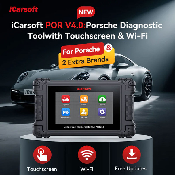 product variation ICARSOFT POR V4.0 Diagnostic Tool For Porsche+ 2 Extra Brands (POR-V4.0) image