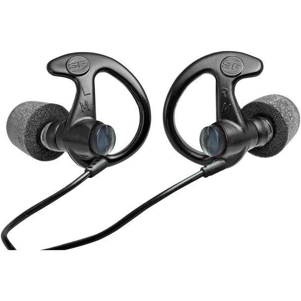 product variation SUREFIRE Sonic Defenders Ultra Full-Block Foam-Tipped 1 Pair Medium Black Earplugs (EP10-BK-MPR) image