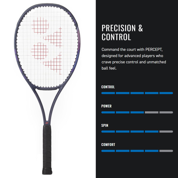 product variation YONEX Percept 100 Midnight Navy Tennis Racquet, Grip 2 (PE0197MN2) image