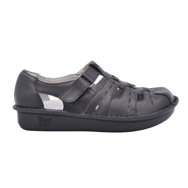 product variation Open Box (Great condition, limited use): ALEGRIA Pesca Women's sandals, Color: Black Butter, Size: 38, Width: M (PES-641-38) image