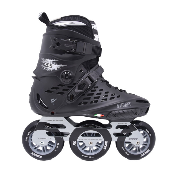 product variation Open Box (Great condition, limited use): ROCES Inline  X35 3X110 Tif, Color: Black/Silver, Size: 10M (X35-400794-00002-43) image