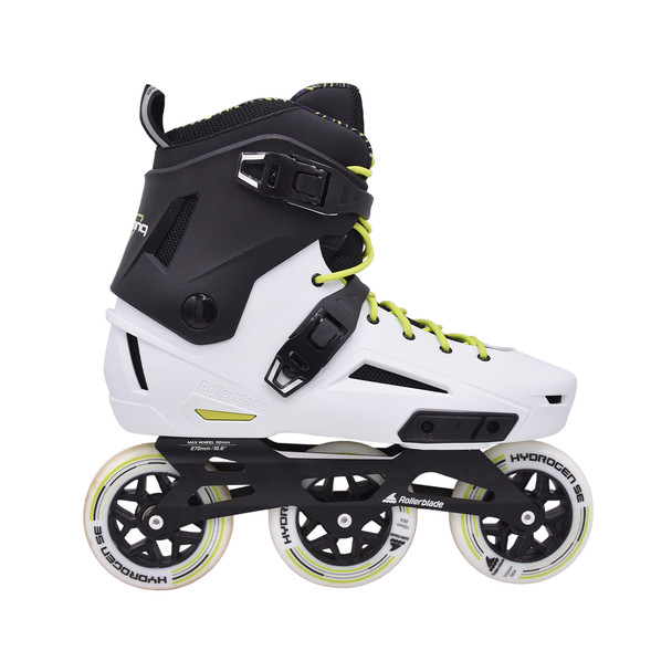 product variation Open Box (Great condition, limited use): ROLLERBLADE Lightning 110, Color: White/Black, Size: 13 (073720002V4-13) image