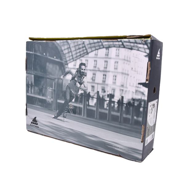 product variation Open Box (Great condition, limited use): ROLLERBLADE Lightning 110, Color: White/Black, Size: 13 (073720002V4-13) image