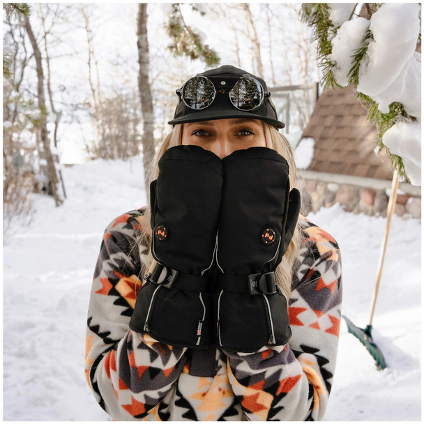 product variation FIELDSHEER Storm 7.4V Black Heated Mittens (MWUG1801) image