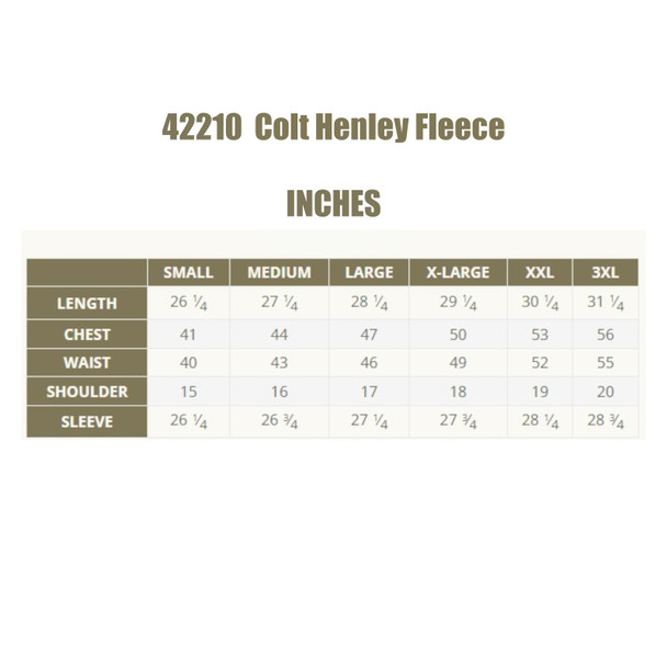 product variation OUTBACK TRADING Men's Colt Henley Fleece Brown Pullover (42210-BRN) image
