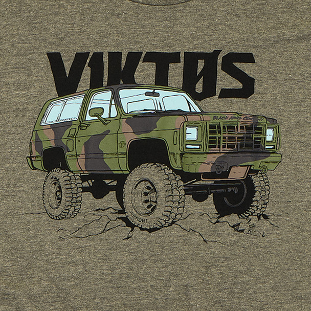 product variation VIKTOS Men's Blazed Olive Heather Tee (19240) image