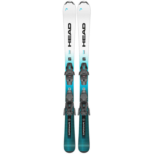 スキー SUPERSHAPE TEAM EASY JRS 67cm HEAD SUPERSHAPE TEAM EASY 147 CM WHITE/ BLACK/YELLOW JR'S ALL