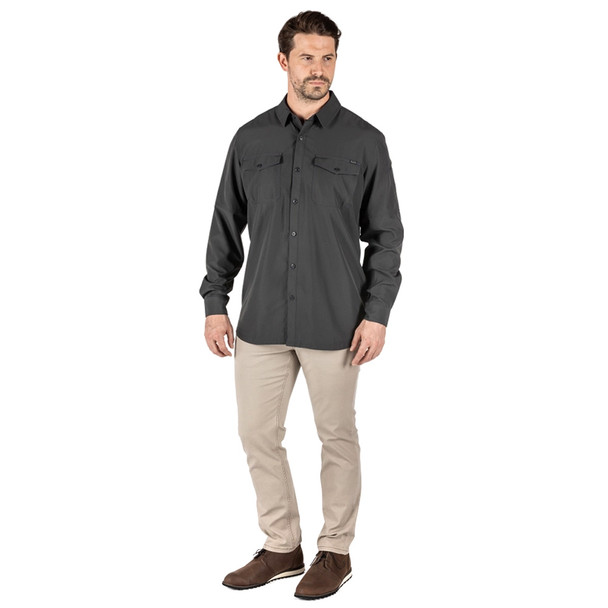 product variation 5.11 TACTICAL Men's Marksman L/S UPF 50+ Volcanic Shirt (72521-098) image