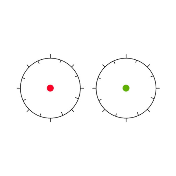 product variation KONUS Nuclear 1x22mm 3MOA Red/Green Red Dot Sight (7217) image