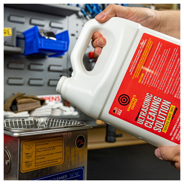 product variation SHOOTERS CHOICE Ultrasonic Cleaning Solution, 1 Gallon (SHF-UCS128) image