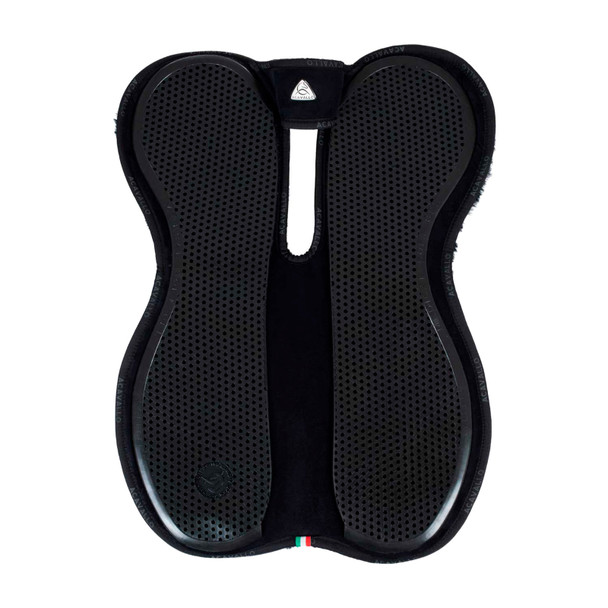 product variation ACAVALLO Western Withers Free Black Gel Pad With Synthetic Wool Lining (AC300X) image