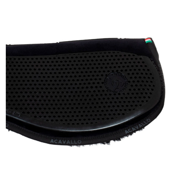 product variation ACAVALLO Western Withers Free Black Gel Pad With Synthetic Wool Lining (AC300X) image