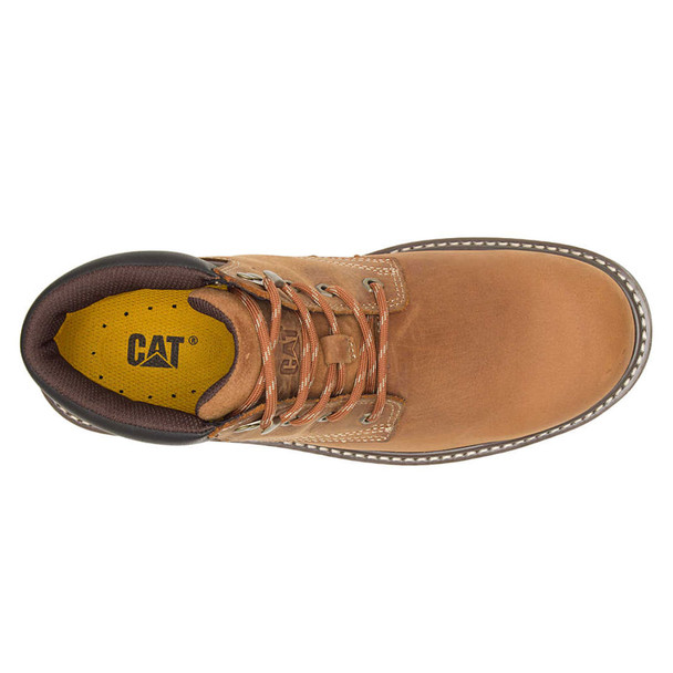 product variation CAT Men's Outbase Waterproof Brown Work Boots (P51032) image