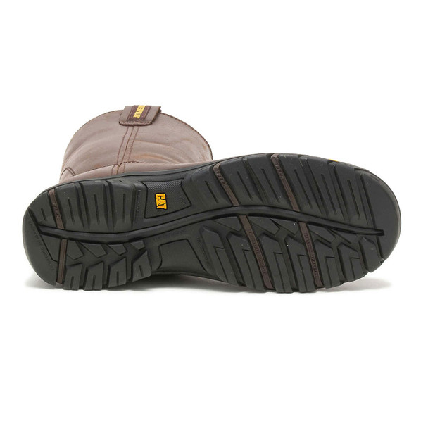 product variation CAT Men's Drawbar Summer Brown Boots (P51034) image