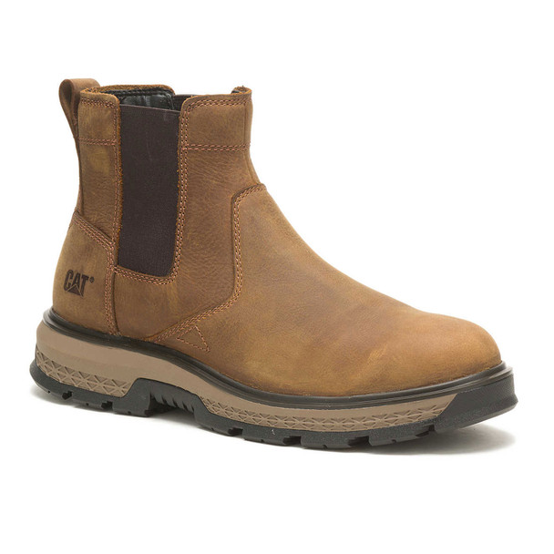 product variation CAT Men's Exposition Chelsea Pyramid Work Boots (P51060) image