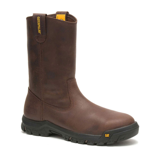 product variation CAT Men's Drawbar Steel Toe Summer Brown Work Boots (P91155) image