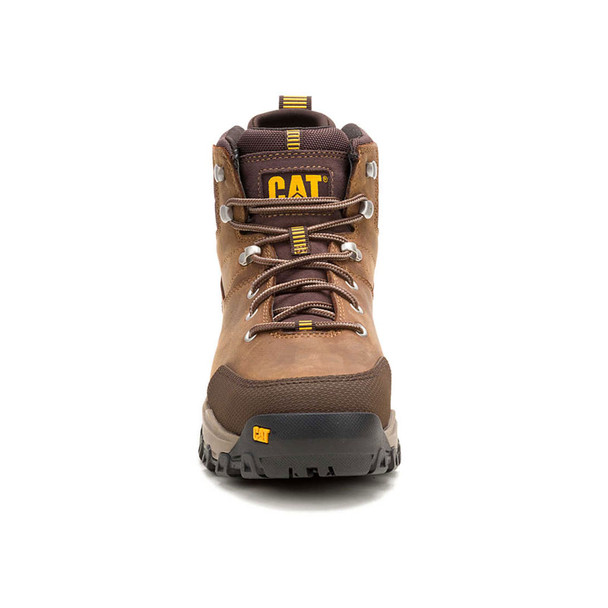 product variation CAT Men's Threshold Rebound Hiker Waterproof Steel Toe Bison Work Boot (P91784) image