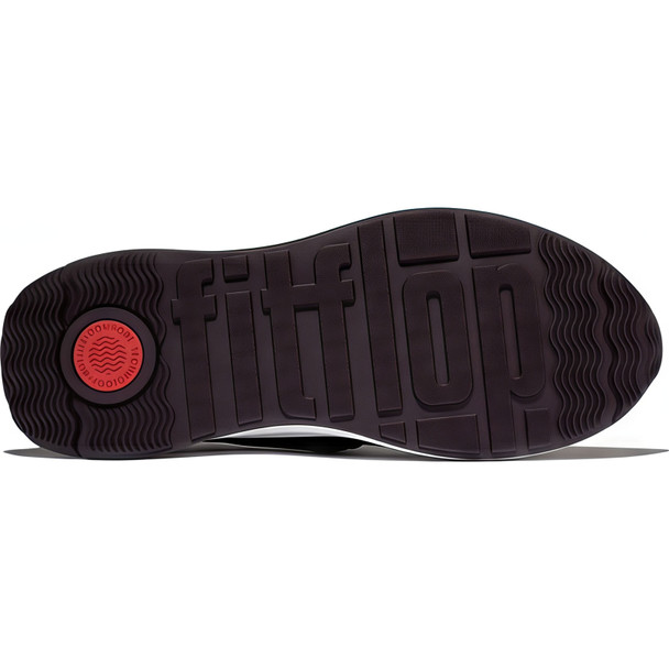 product variation FITFLOP F-Mode Flow Crystal-Strap Quilted Mary Janes Plumberry Shoes (LT6-C88) image