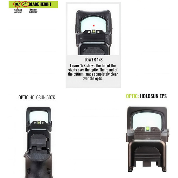 NIGHT FISION Stealth Sight Set CNK-029-187-250-YGZG
