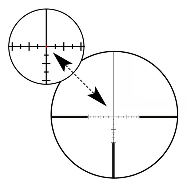 product variation ZEISS Conquest V6 5-30x50 SFP AHR #90 Reticle External Elevation w/ Ballistic Stop Riflescope (522251-9990-060) image