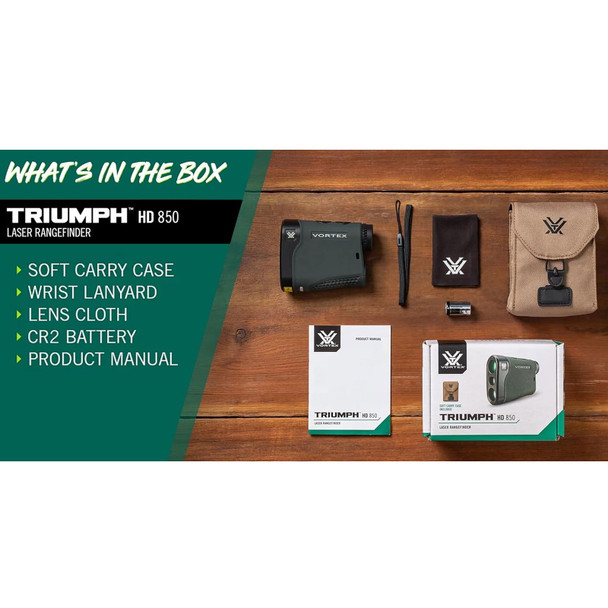 product variation VORTEX Triumph HD 850 Laser Rangefinder (LRF-TRI850) image