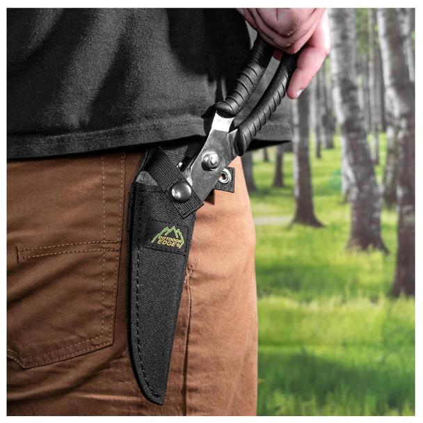 product variation OUTDOOR EDGE Game Shears with Nylon Sheath (SC-100) image