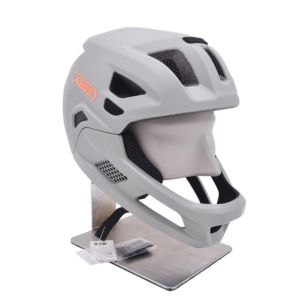 product variation Open Box (Great condition, limited use): ABUS Youth YouDrop FF Chalk Grey Helmet, Size S (98212) image