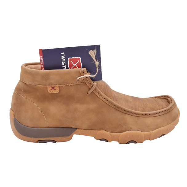 product variation Open Box (Great condition, limited use): TWISTED X Men's Chukka Driving Moc, Color: Burnt Sand, Size: 10.5, Width: M (MDM0098-M-10.5) image